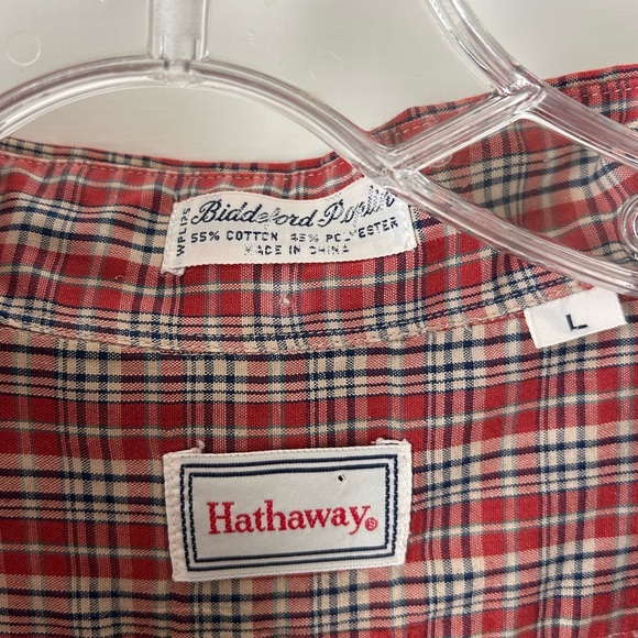 Hathaway Plaid Button-Up Shirt - Picture 6 of 6